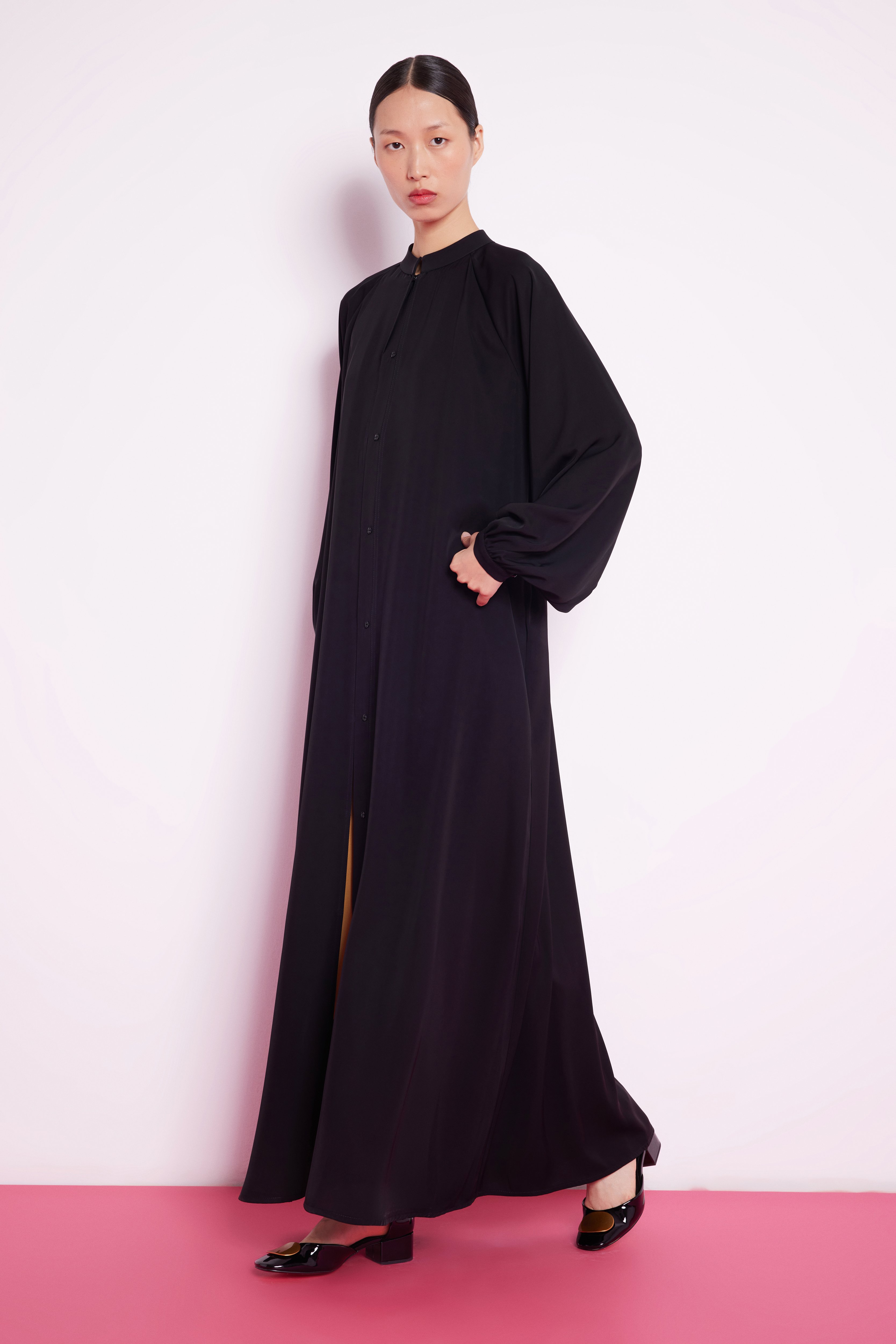 Reglan Kol Detaylı Abaya