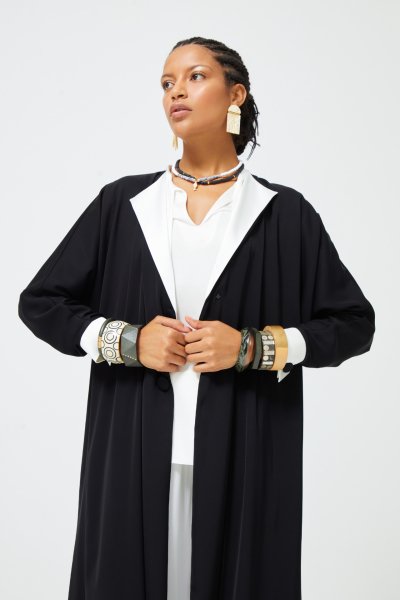 Manşet Kol Detaylı Abaya