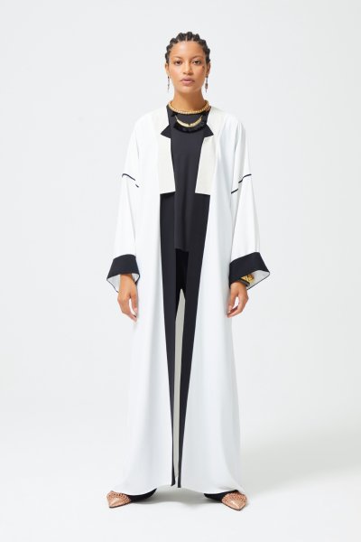 Biyeli Abaya Ekru